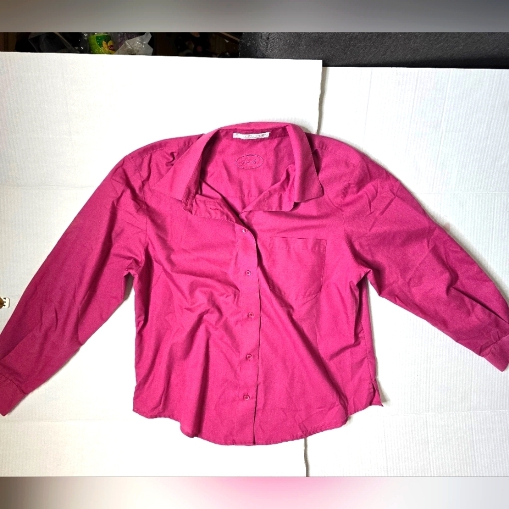 Foxcroft Wrinkle Free Button Down Blouse
